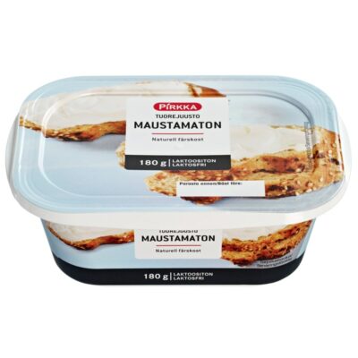 Pirkka tuorejuusto maustamaton 180g laktoositon