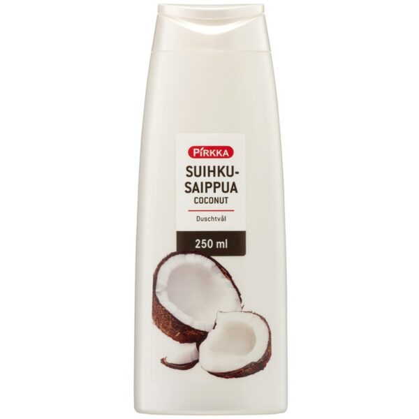 Pirkka suihkusaippua coconut 250ml