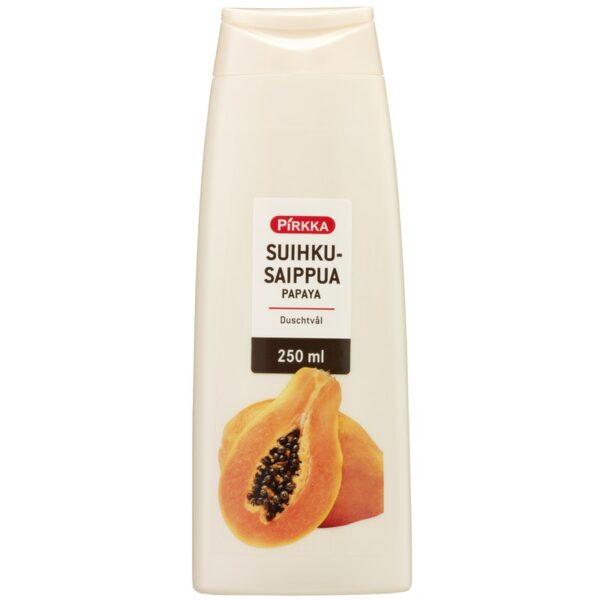 Pirkka suihkusaippua papaya 250ml