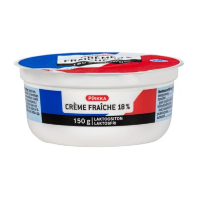 Pirkka creme fraiche 18% 150g laktoositon