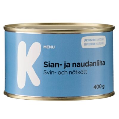 K-Menu sian- ja naudanliha 400g