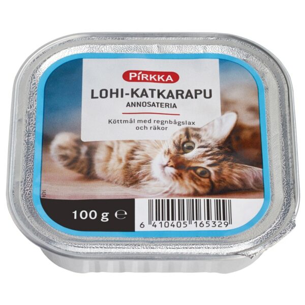 Pirkka lohi-katkarapu annosateria 100g