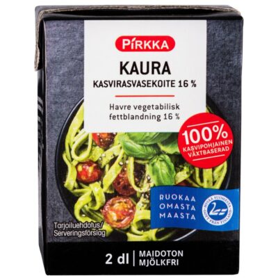 Pirkka kaura kasvirasvasekoite 16% 2dl UHT