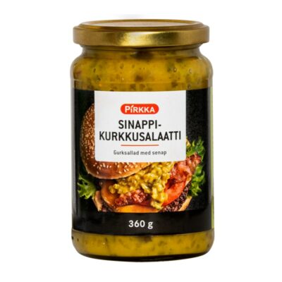 Pirkka sinappikurkkusalaatti 360g