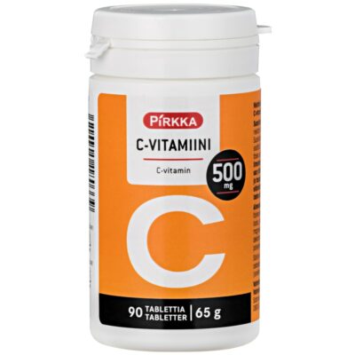 Pirkka C-vitamiini 500 mg 90kpl/65g
