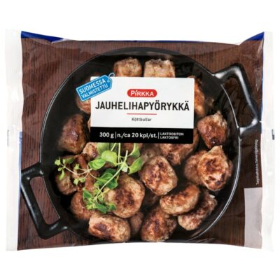 Pirkka jauhelihapyörykkä n. 20kpl/300g