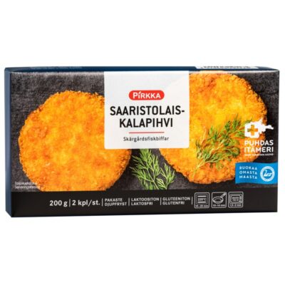 Pirkka saaristolaiskalapihvi 2kpl/200g pakaste