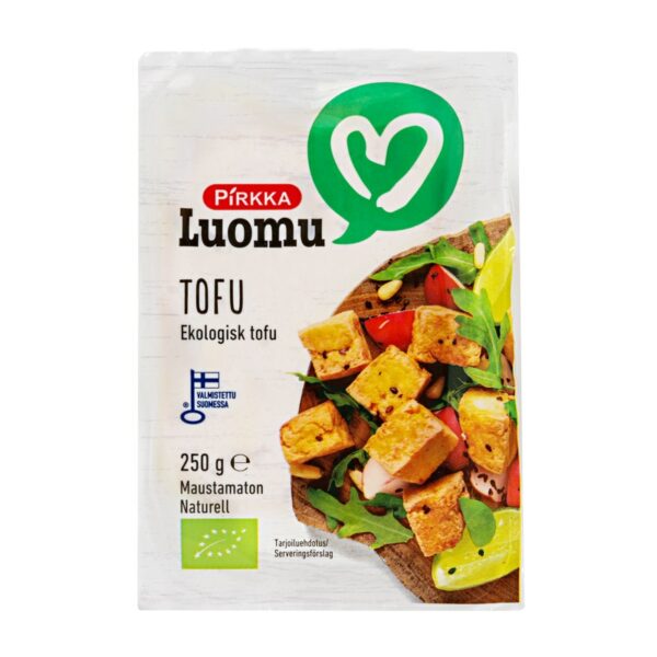 Pirkka Luomu tofu 250g maustamaton