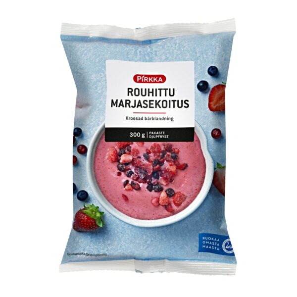 Pirkka rouhittu marjasekoitus 300g pakaste