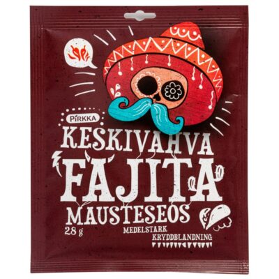 Pirkka keskivahva fajita mausteseos 28g