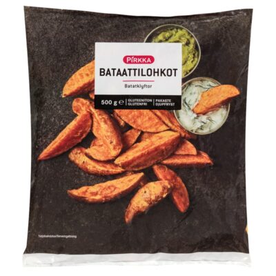 Pirkka bataattilohkot gluteeniton 500g pakaste