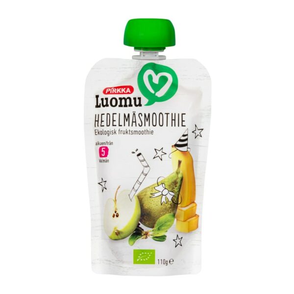 Pirkka Luomu hedelmäsmoothie 110g 5kk