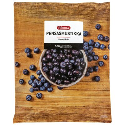 Pirkka pensasmustikka 500g pakaste