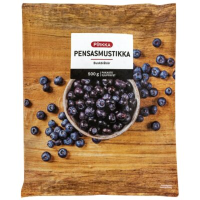 Pirkka pensasmustikka 500g pakaste