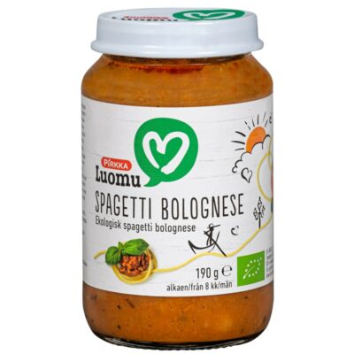 Pirkka Luomu spagetti bolognese 190g 8kk