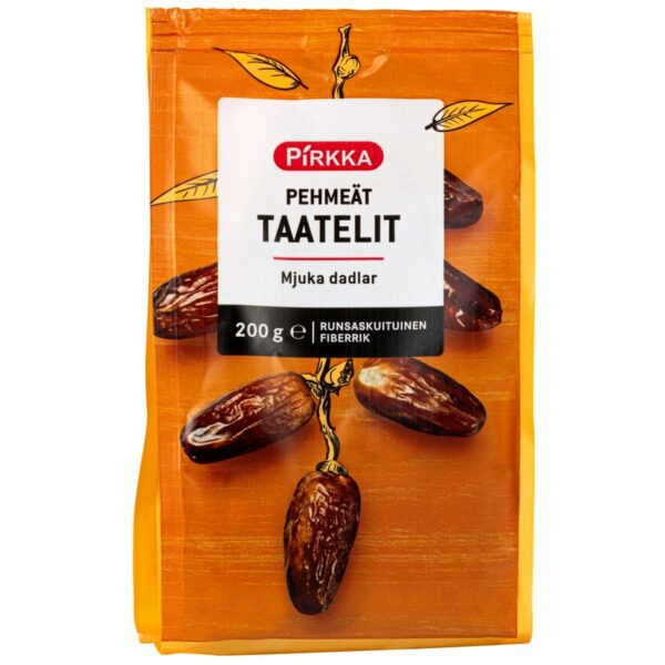 Pirkka pehmeät taatelit 200g