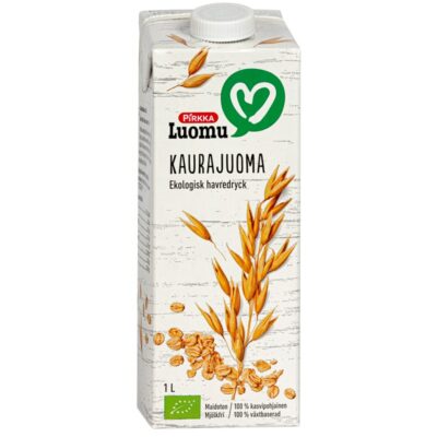 Pirkka Luomu kaurajuoma 1l UHT