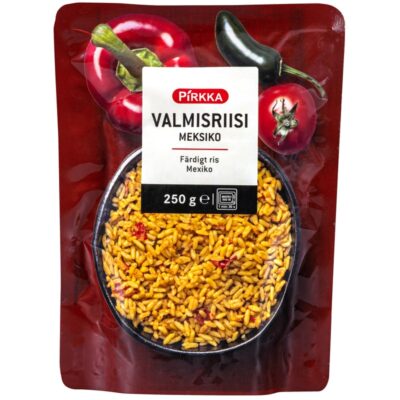 Pirkka valmisriisi Meksiko 250g