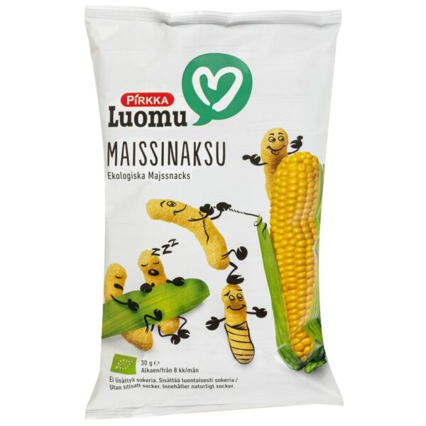 Pirkka Luomu maissinaksu 30g 8kk