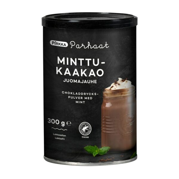 Pirkka Parhaat minttukaakaojuomajauhe 300g UTZ