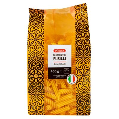 Pirkka gluteeniton fusilli 400g