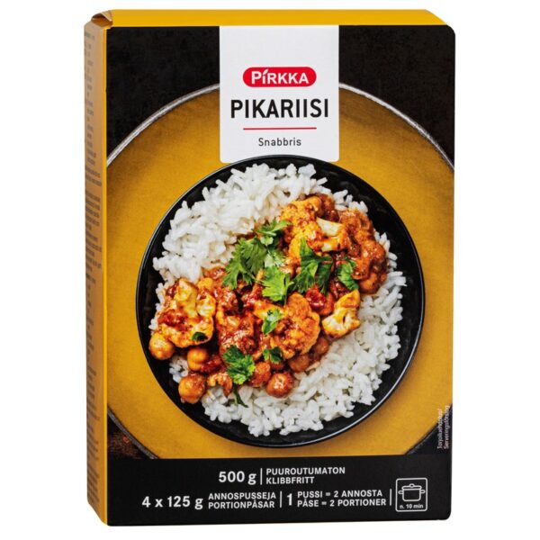 Pirkka pikariisi 4 x 125g