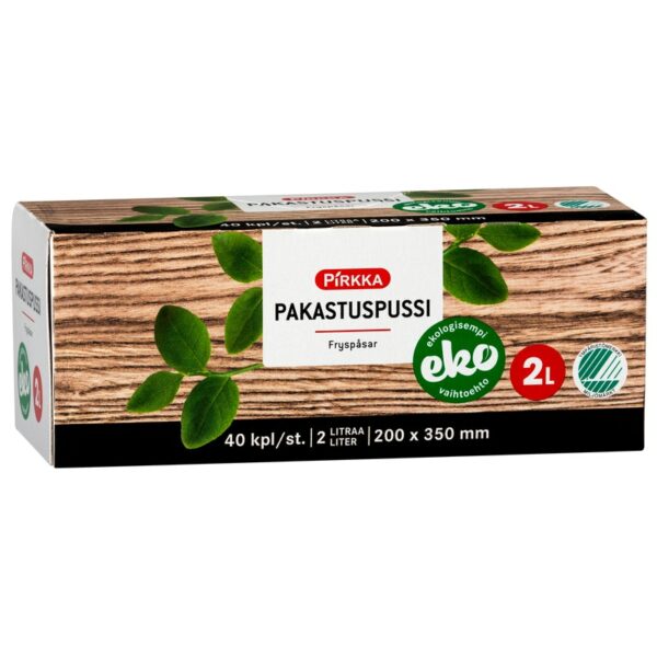 Pirkka Eko pakastuspussi 2l/40kpl
