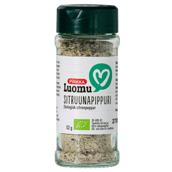 Pirkka Luomu sitruunapippuri 52g