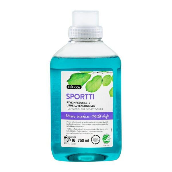Pirkka sportti pyykinpesuneste 750ml