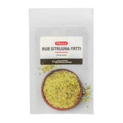 Pirkka rub mausteseos 17g sitruuna-yrtti