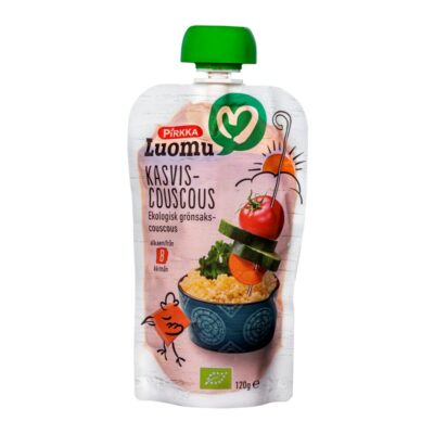 Pirkka Luomu kasvis-couscous 120g alkaen 8kk