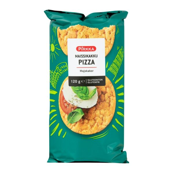 Pirkka Maissikakku Pizza 120g gluteeniton