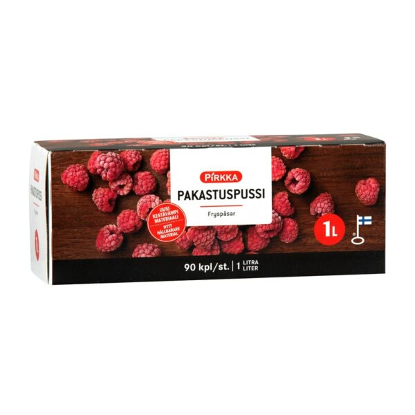 Pirkka pakastuspussi 1L/90kpl