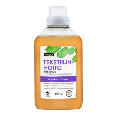 Pirkka tekstiilinhoitoaine 750 ml persikka ja sitruunankukka