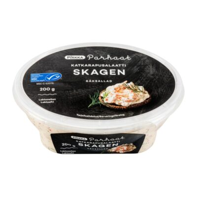 Pirkka Parhaat katkarapusalaatti skagen 200g MSC