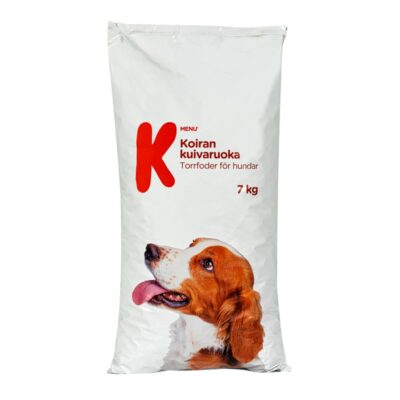 K-Menu koiran kuivaruoka 7kg