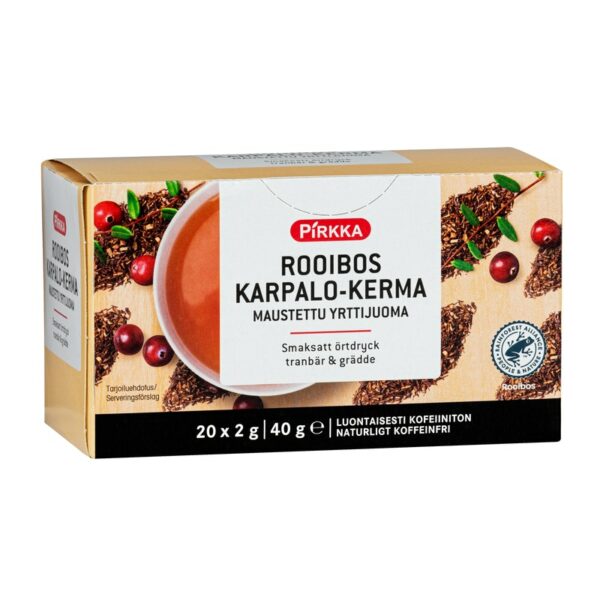Pirkka rooibos 20 ps karpalo - kerma RFA