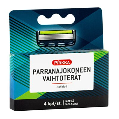 Pirkka parranajokoneen vaihtoterät 4kpl