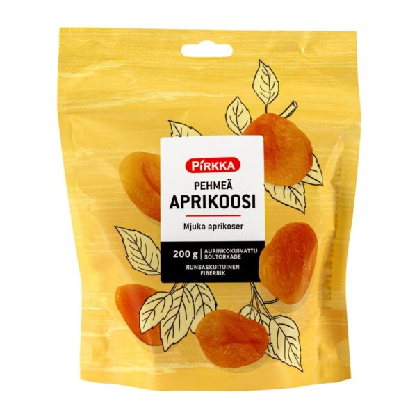 Pirkka pehmeä aprikoosi 200g