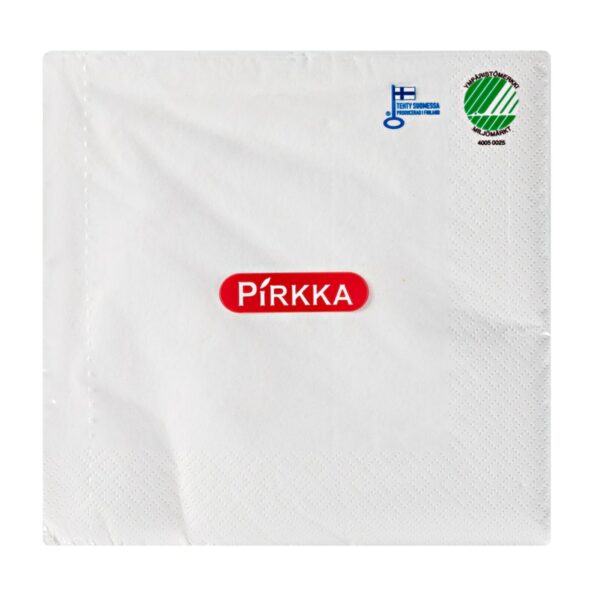 Pirkka lautasliina 33cm 50kpl valkoinen