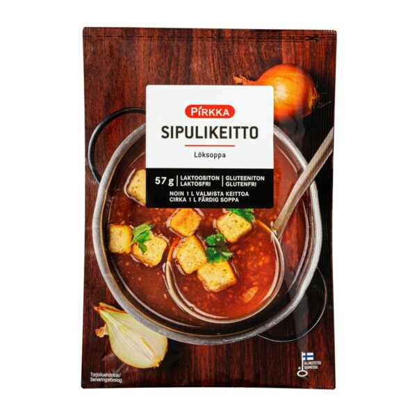 Pirkka sipulikeittoaines 57g