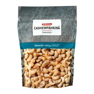 Pirkka cashewpähkinä 200g