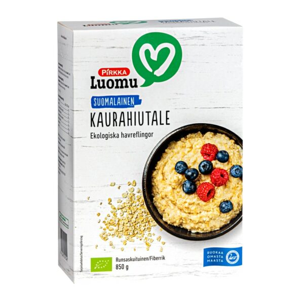 Pirkka Luomu suomalainen kaurahiutale 850g