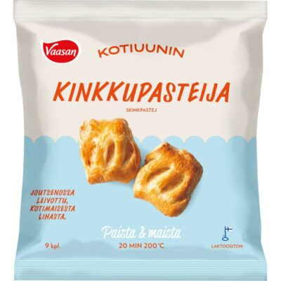 VAASAN KOTIUUNIN Kinkkupasteija 9 x 50g