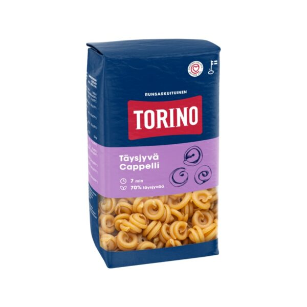 Torino täysjyvä cappelli pasta 500 g