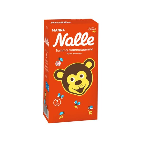 Nalle Manna tummia mannasuurimoita 500 g