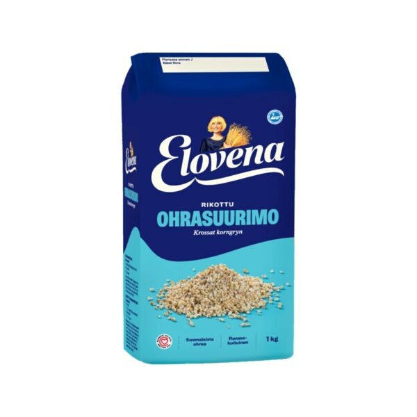 Elovena rikottu täysjyväohrasuurimo 1 kg