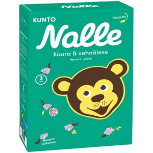 Nalle kuntokaura kaurahiutaleita ja vehnäleseitä 750 g