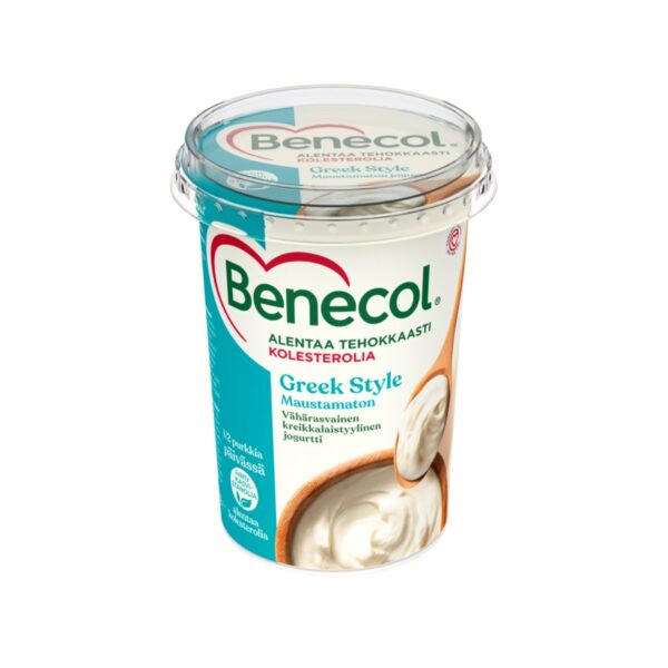 Benecol maustamaton kreikkalaistyylinen jogurtti 450g