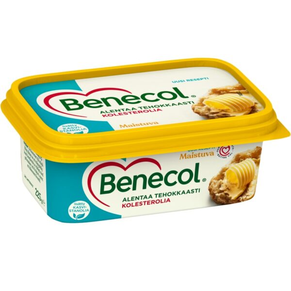 Benecol 225g 59% maistuva voi & rypsiöljy rasvaseos